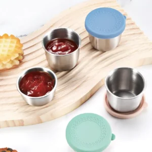 Sauce cuo with silicone lid - 150022