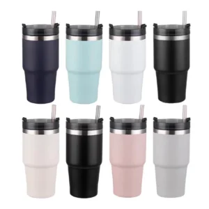 Tumbler for car with straw - 800017